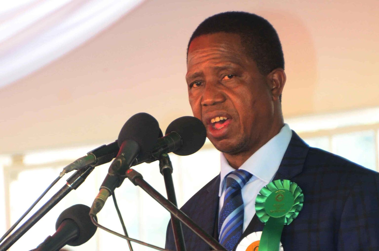 His Excellency Edgar Chagwa Lungu