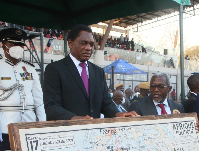 His Excellency Hakainde Hichilema